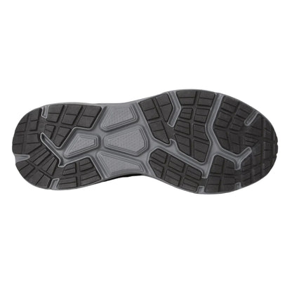 Dark Grey - Side - Animal Mens Ezra Leather Everyday Trainers