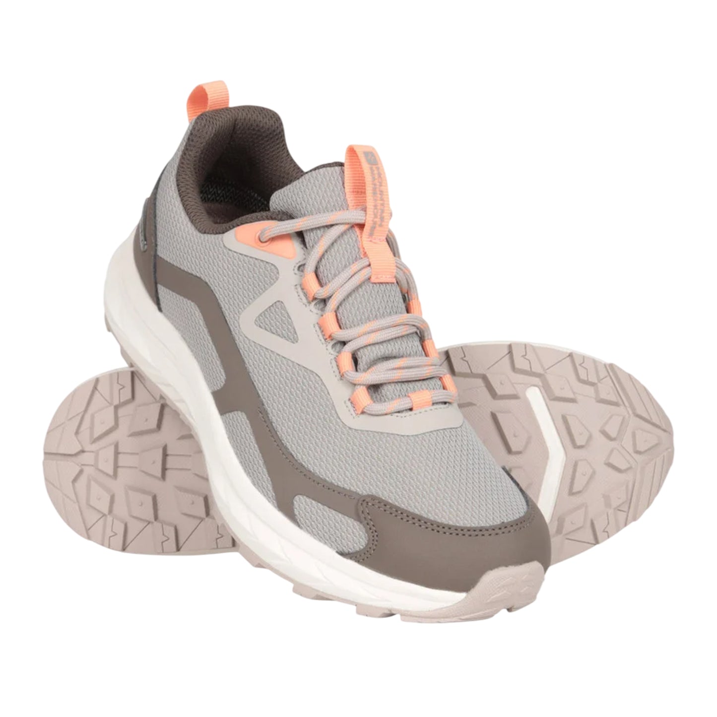 Light Brown - Close up - Mountain Warehouse Womens-Ladies Magnitude Outdoor Waterproof Walking Trainers