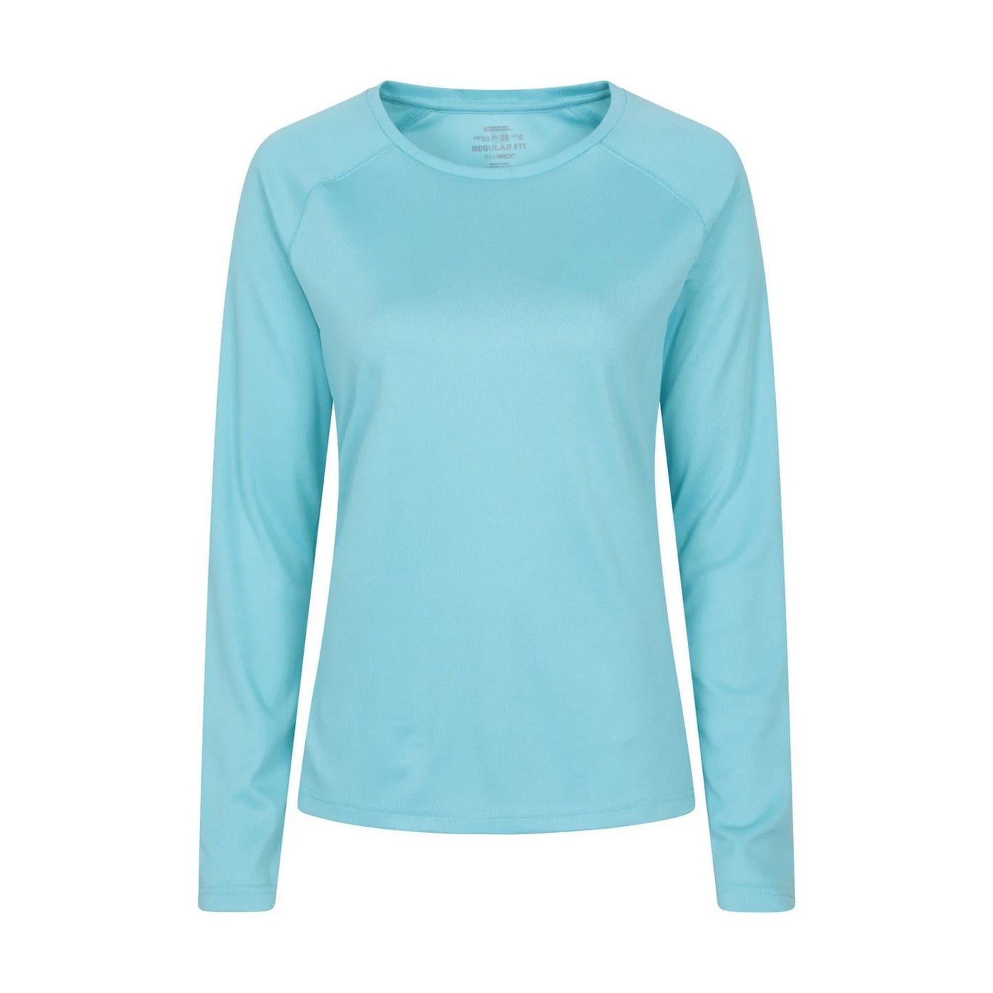Light Blue - Front - Mountain Warehouse Womens-Ladies Endurance Long-Sleeved Top