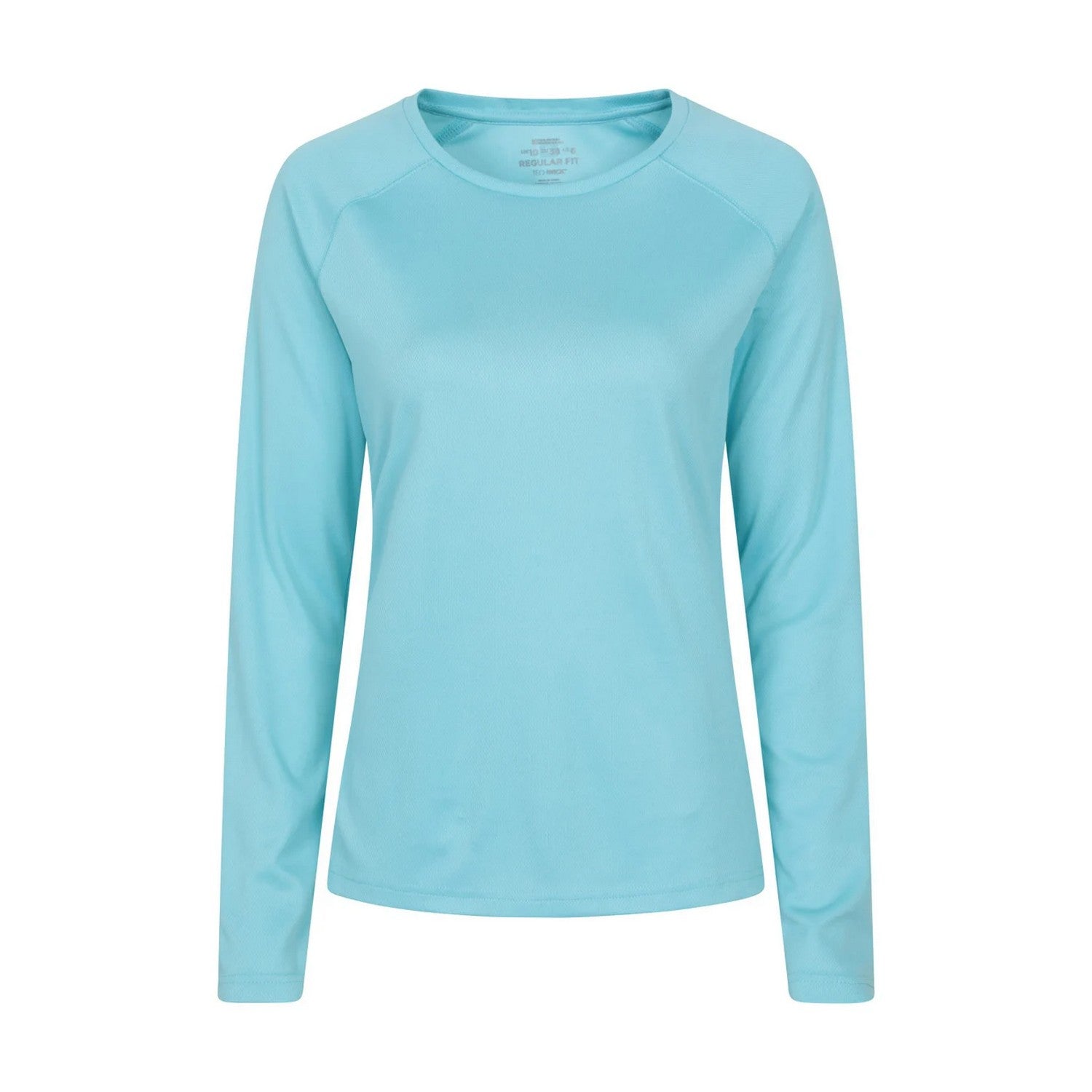 Light Blue - Front - Mountain Warehouse Womens-Ladies Endurance Long-Sleeved Top