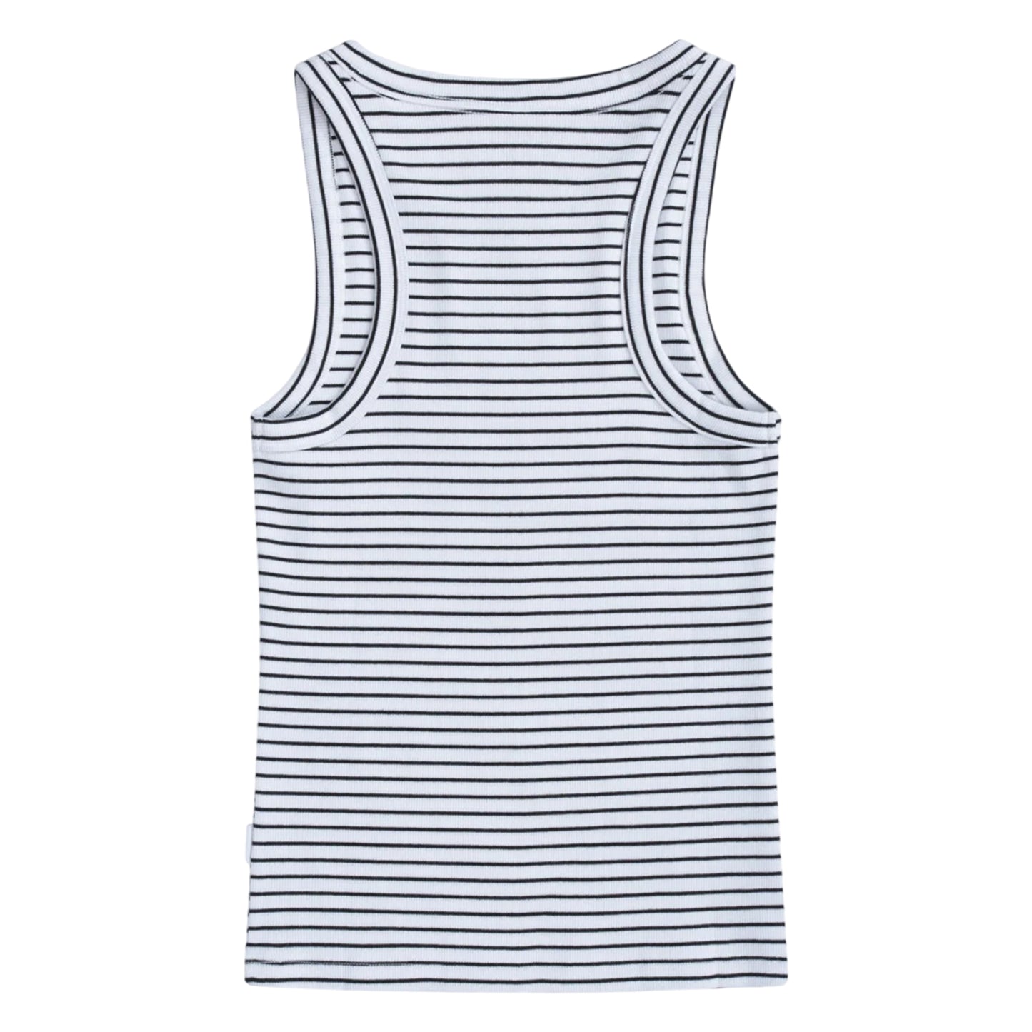 Green - Back - Animal Womens-Ladies Ribbed Tank Top