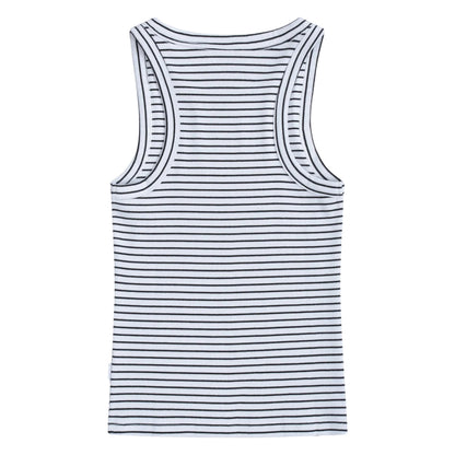 Green - Back - Animal Womens-Ladies Ribbed Tank Top