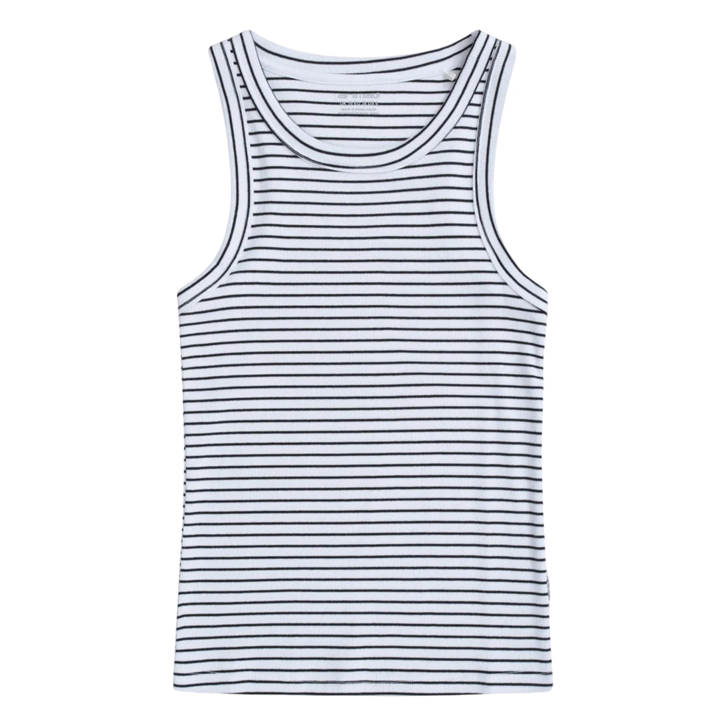 Green - Front - Animal Womens-Ladies Ribbed Tank Top