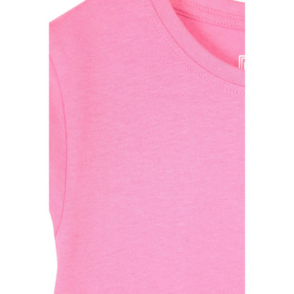 Pink - Lifestyle - Mountain Warehouse Girls Petal Leaves Midi Dress