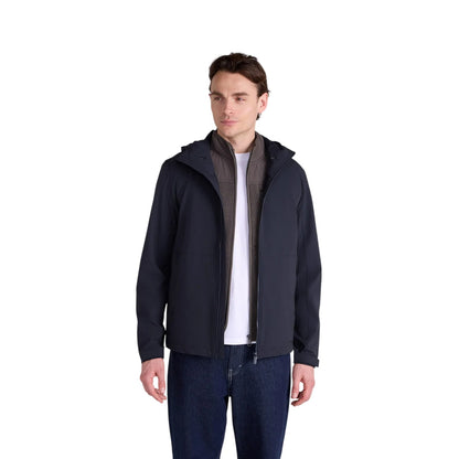 Black - Front - Animal Mens Torino Packable Soft Shell Jacket