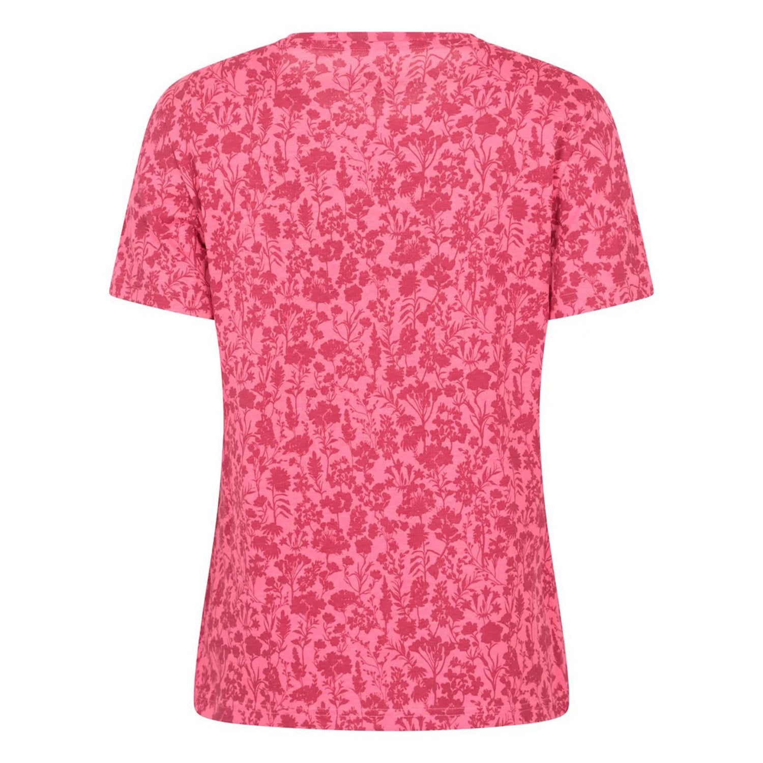 Pink - Back - Mountain Warehouse Womens-Ladies Floral T-Shirt