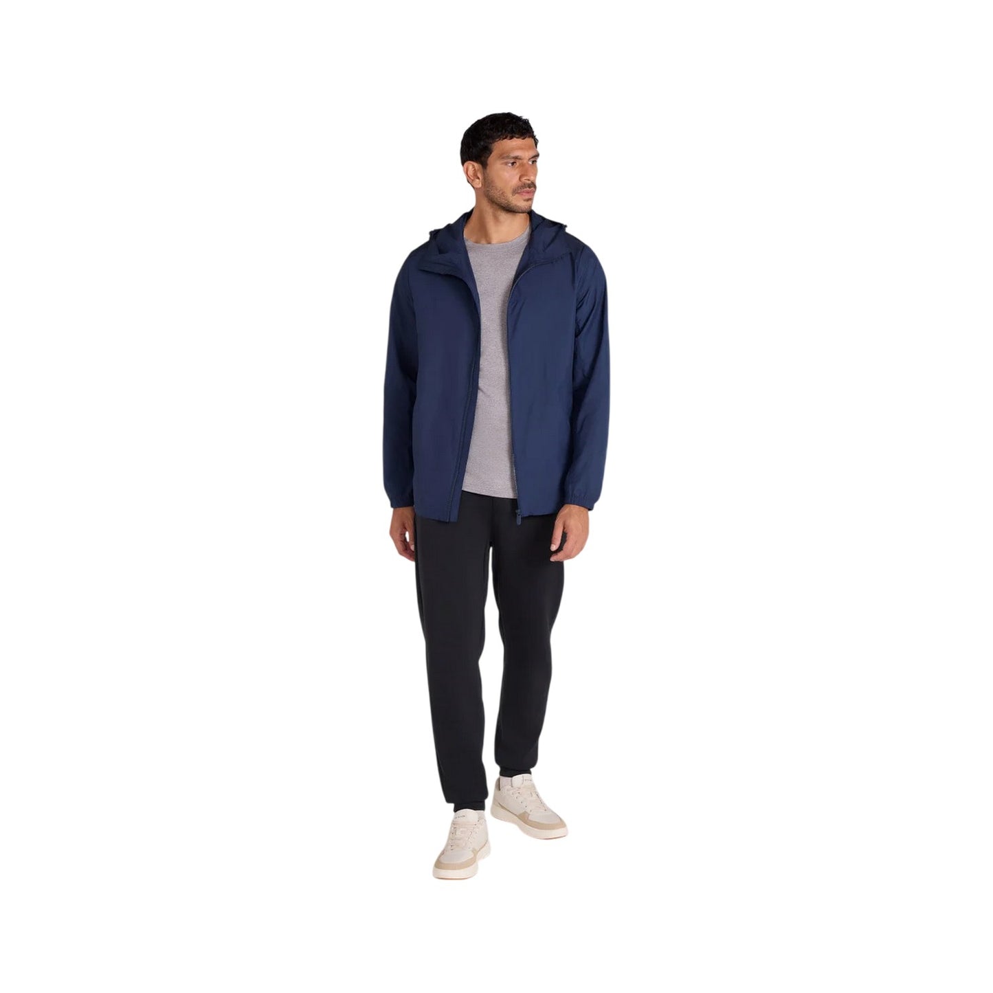 Navy - Side - Animal Mens Sunrise Lightweight Jacket