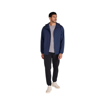 Navy - Side - Animal Mens Sunrise Lightweight Jacket