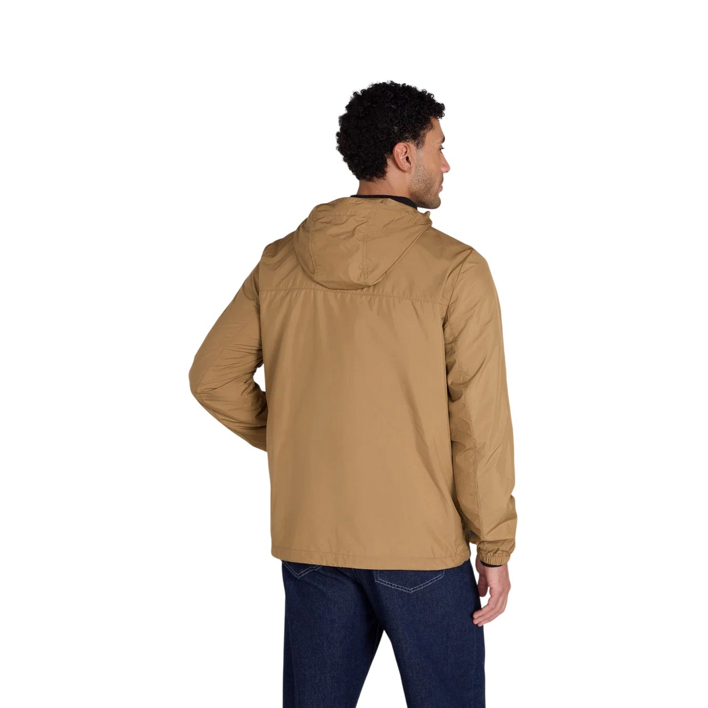 Tan - Back - Animal Mens Sunrise Lightweight Jacket