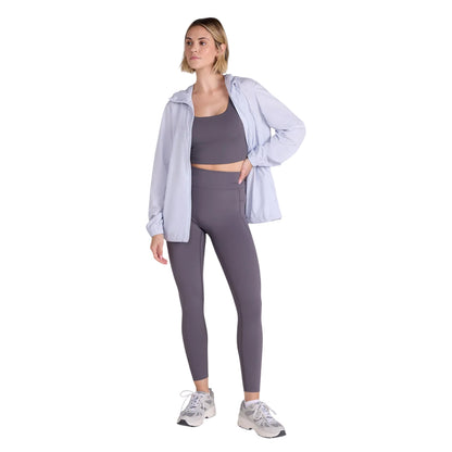 Lilac - Side - Animal Womens-Ladies Sunrise Lightweight Jacket
