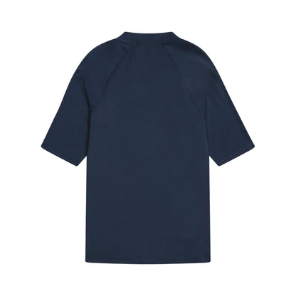 Blue - Back - Animal Mens Kai Logo Rash Guard
