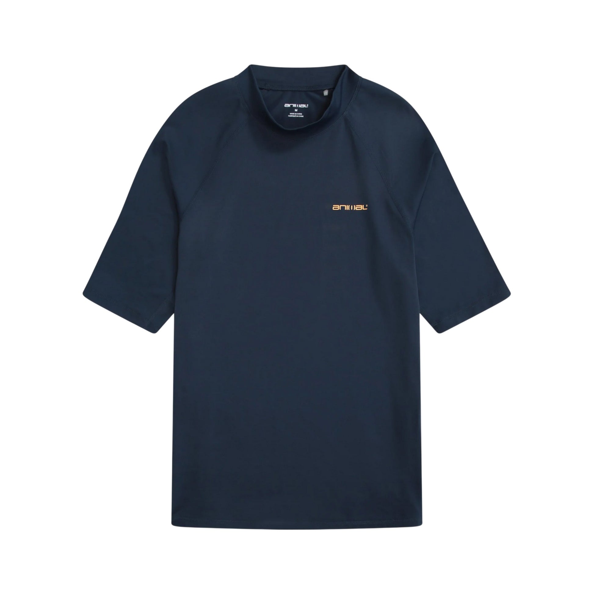Blue - Front - Animal Mens Kai Logo Rash Guard