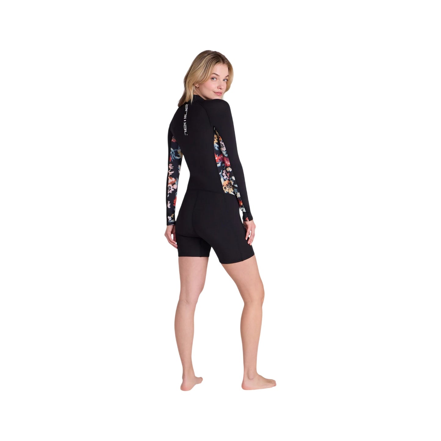 Black - Back - Animal Womens-Ladies Soleil Wetsuit