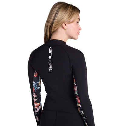 Black - Lifestyle - Animal Womens-Ladies Soleil Wetsuit