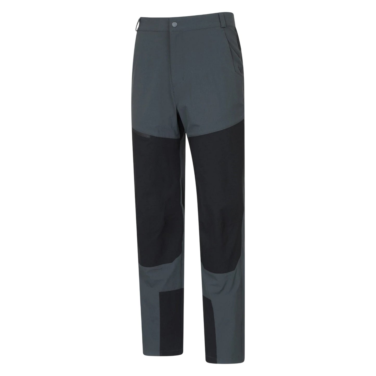Black - Side - Mountain Warehouse Mens Trailhead Water Resistant Trousers