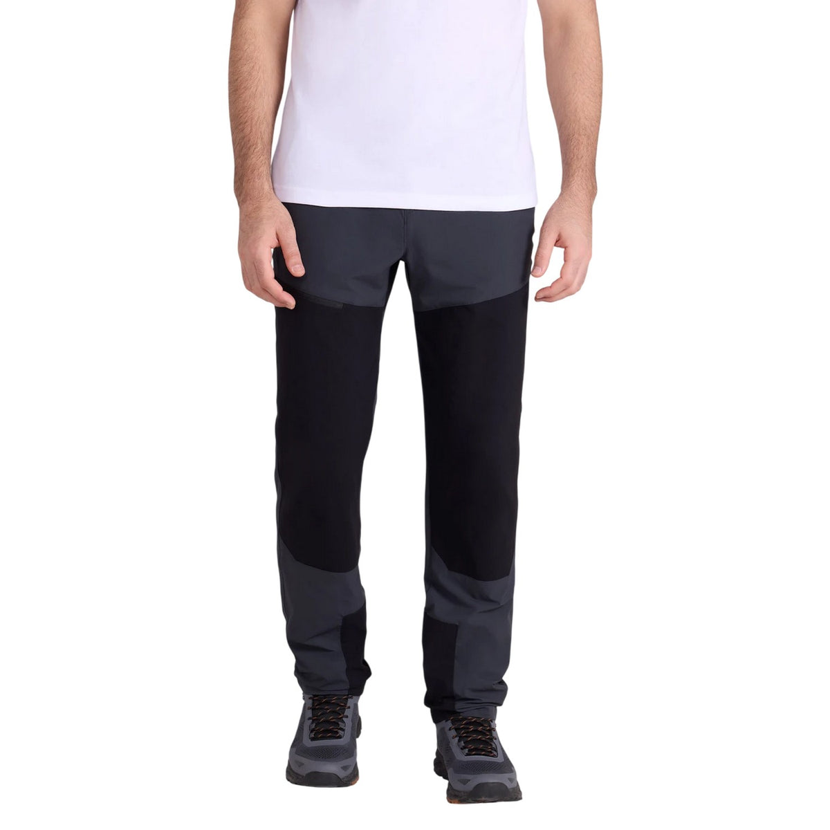Black - Lifestyle - Mountain Warehouse Mens Trailhead Water Resistant Trousers