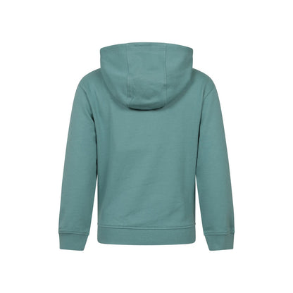 Light Blue - Back - Mountain Warehouse Childrens-Kids Bear Glow In The Dark Hoodie