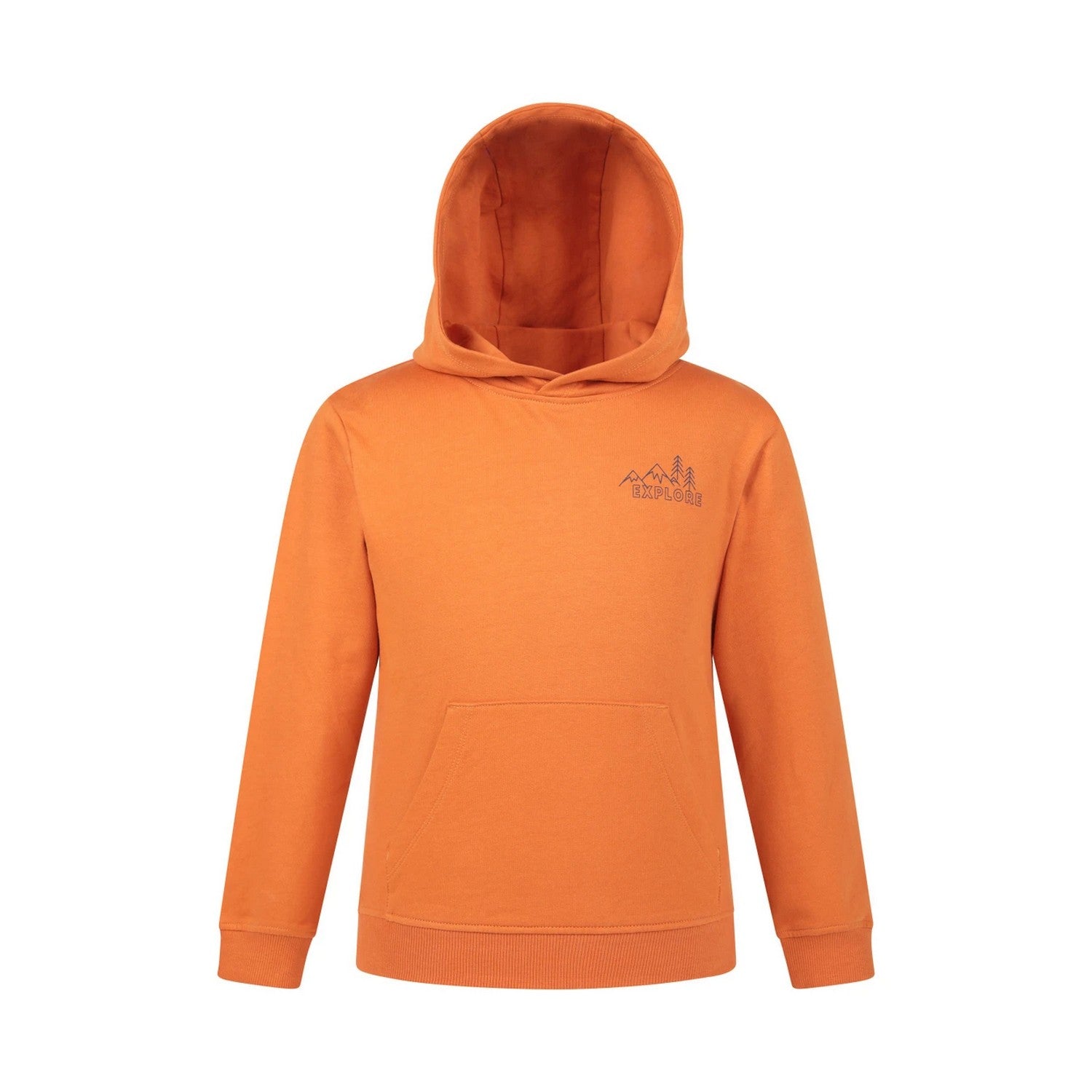 Orange - Lifestyle - Mountain Warehouse Childrens-Kids Explore Graphic Hoodie