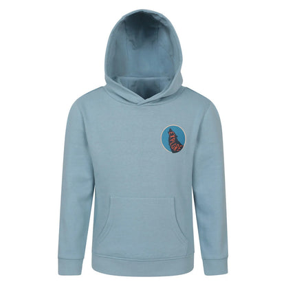 Dark Blue - Side - Mountain Warehouse Childrens-Kids Howling Wolf Hoodie