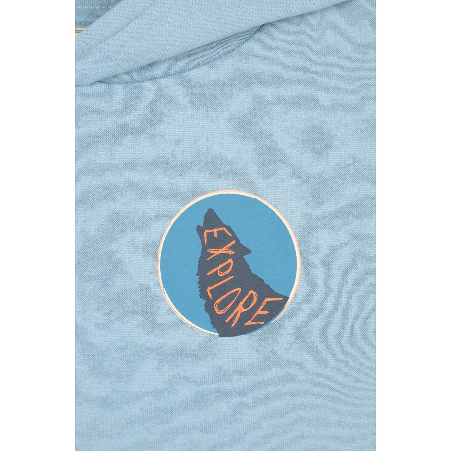 Dark Blue - Lifestyle - Mountain Warehouse Childrens-Kids Howling Wolf Hoodie