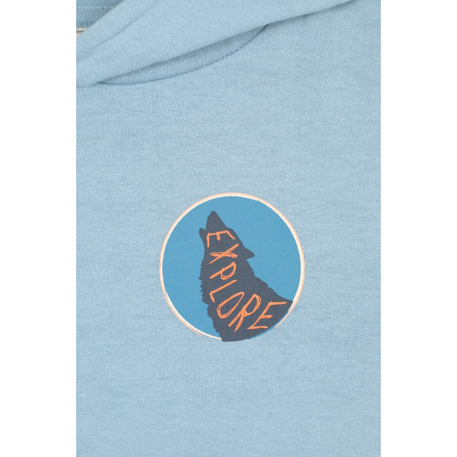Dark Blue - Lifestyle - Mountain Warehouse Childrens-Kids Howling Wolf Hoodie