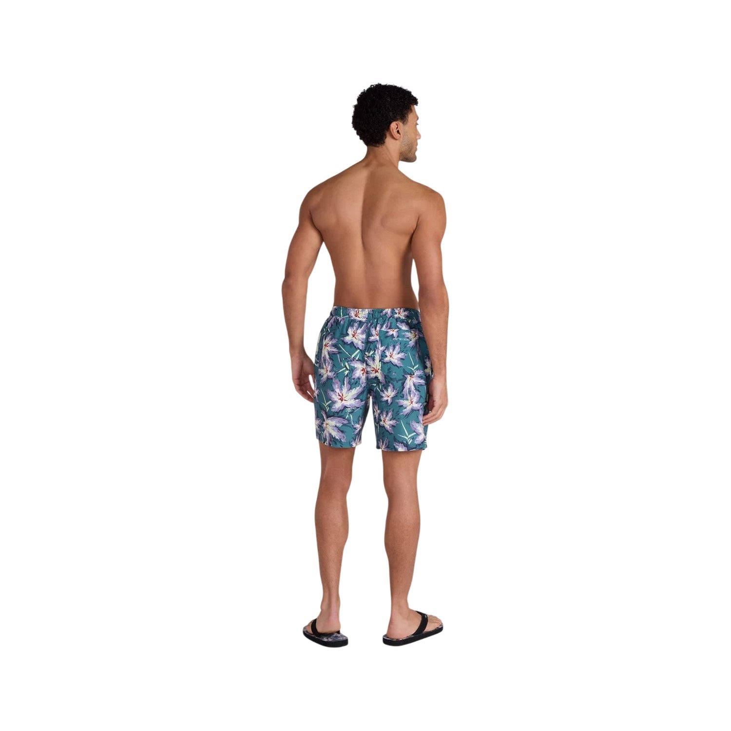 Green - Lifestyle - Animal Mens Deep Dive Floral Board Shorts
