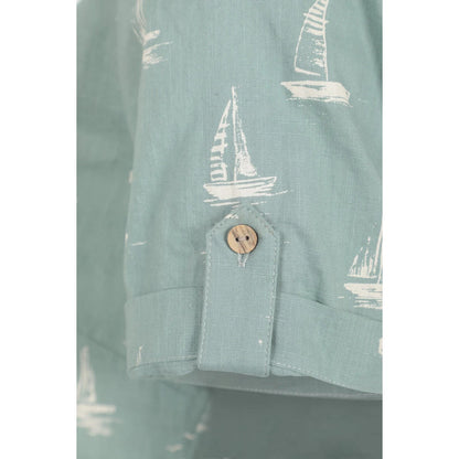 Khaki Green - Lifestyle - Mountain Warehouse Womens-Ladies Coconut Sailboat Short-Sleeved Shirt