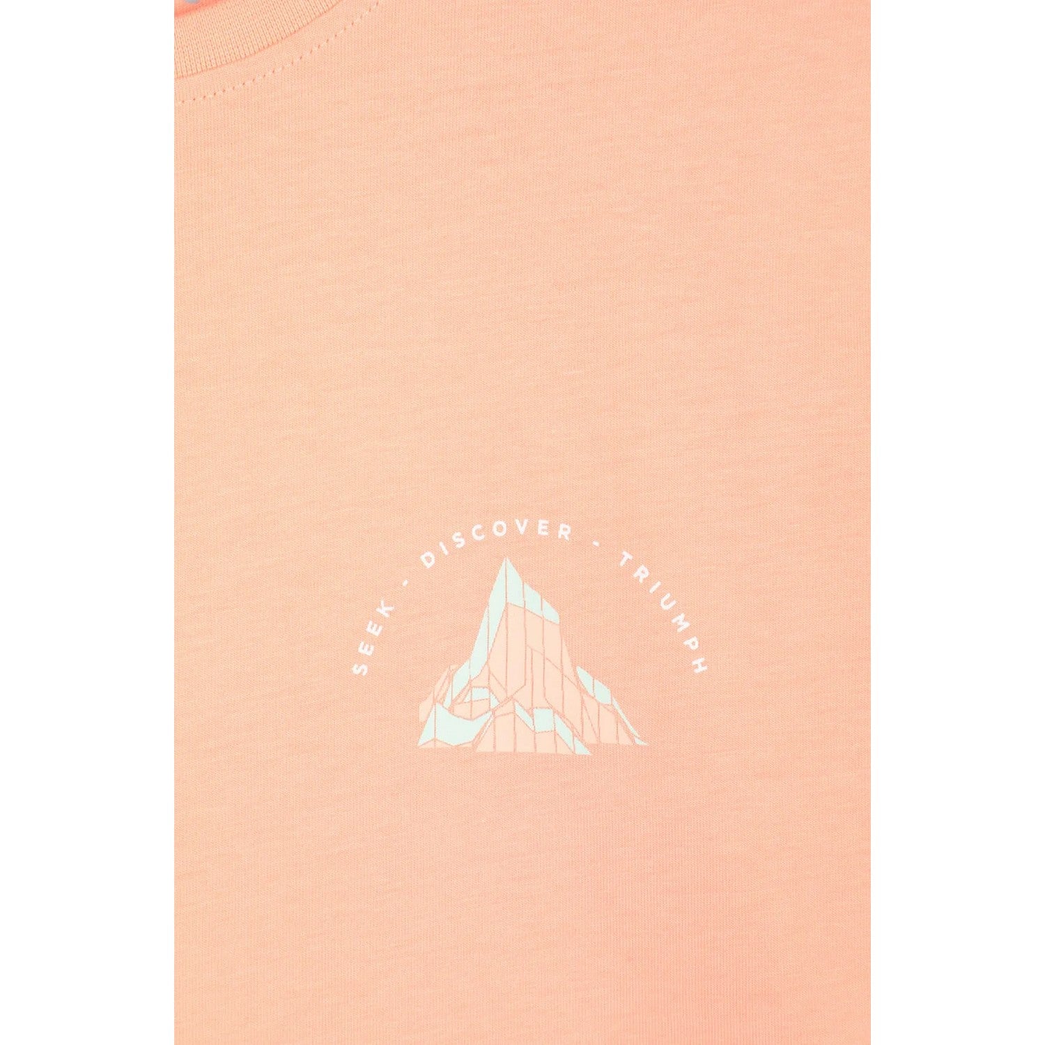 Light Pink - Lifestyle - Mountain Warehouse Womens-Ladies Techy Mountain Relaxed Fit T-Shirt