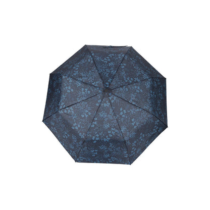 Dark Blue - Back - Mountain Warehouse Floral Walking Folding Umbrella