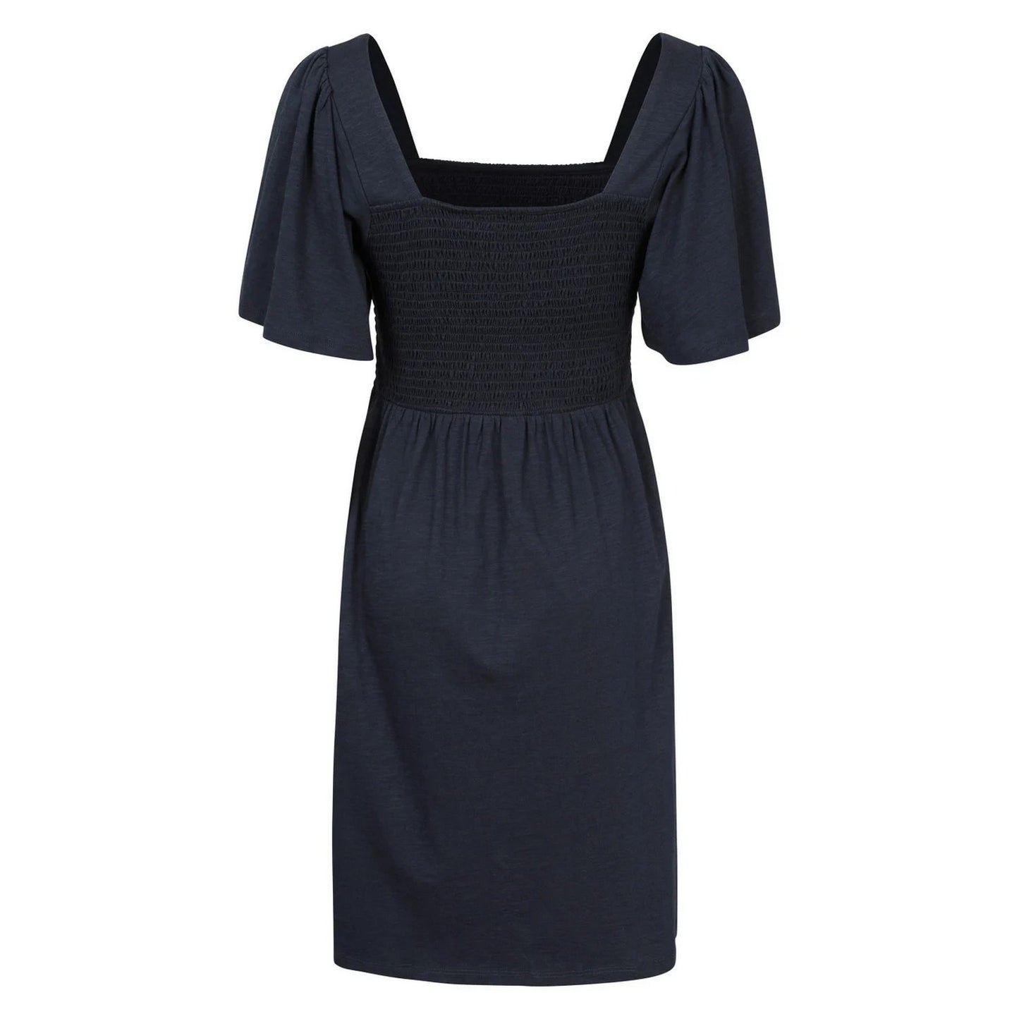 Navy - Back - Mountain Warehouse Womens-Ladies Hydra Shirred Midi Dress