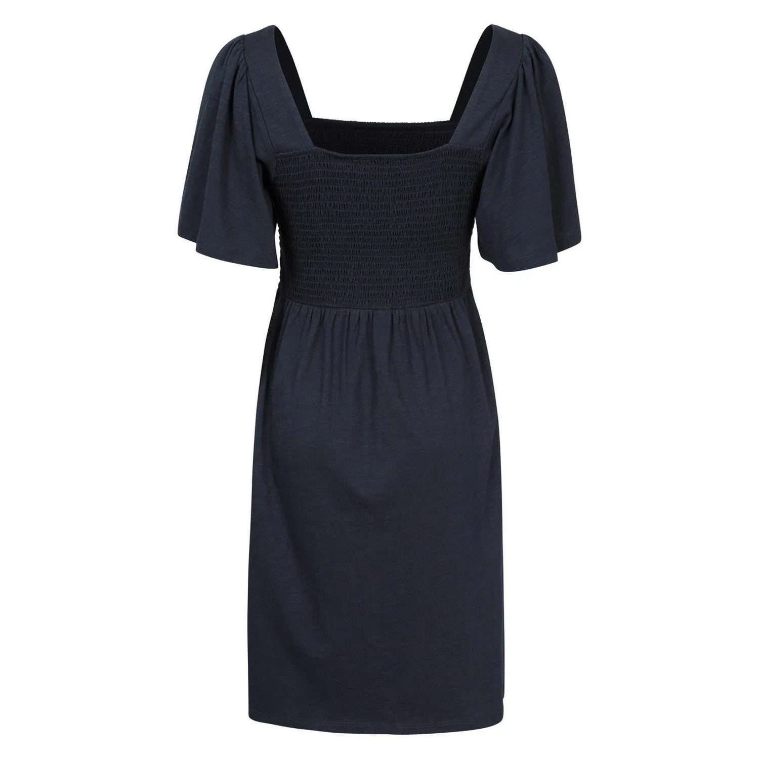 Navy - Back - Mountain Warehouse Womens-Ladies Hydra Shirred Midi Dress
