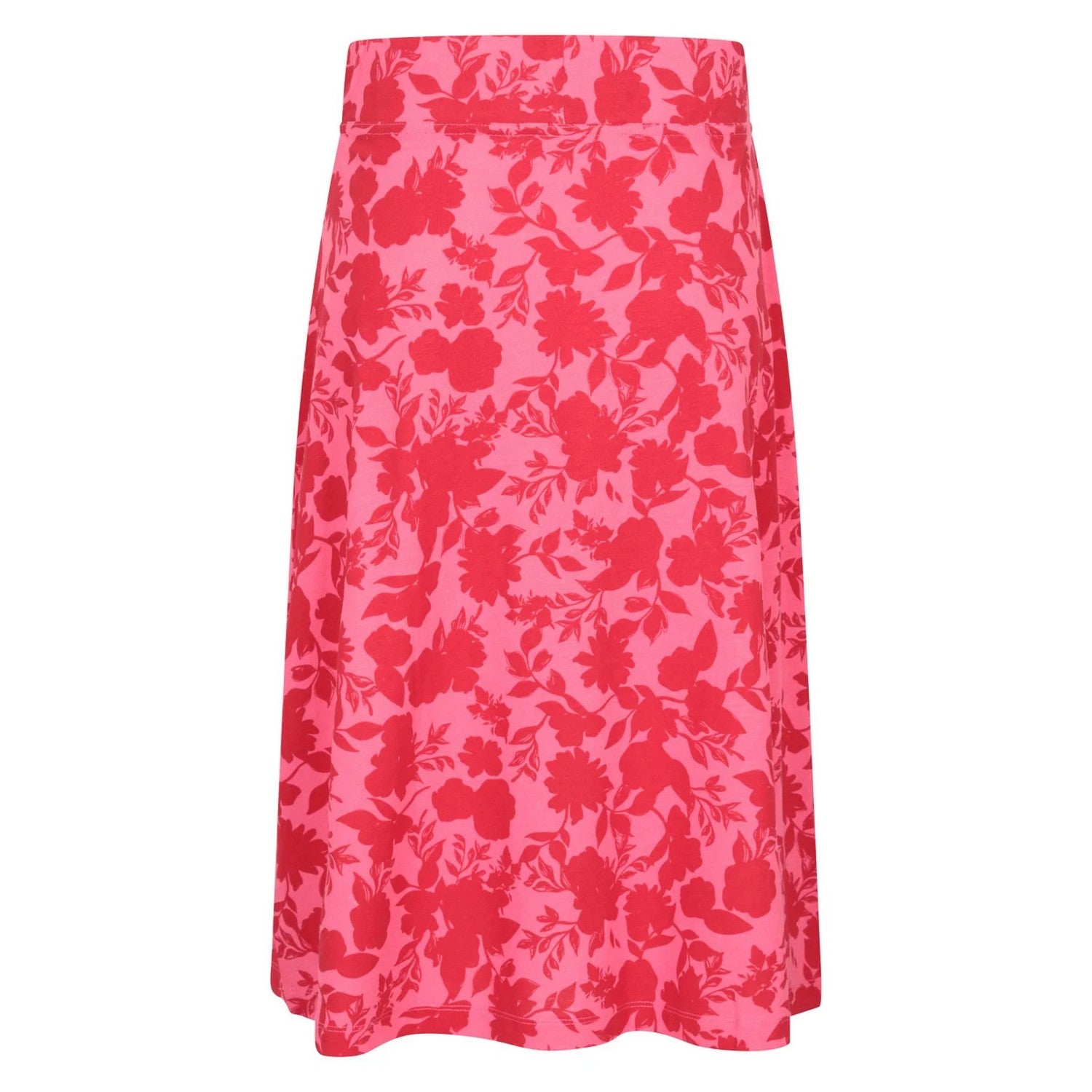 Red - Back - Mountain Warehouse Womens-Ladies Waterfront Midi Skirt