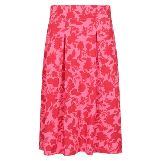 Red - Front - Mountain Warehouse Womens-Ladies Waterfront Midi Skirt