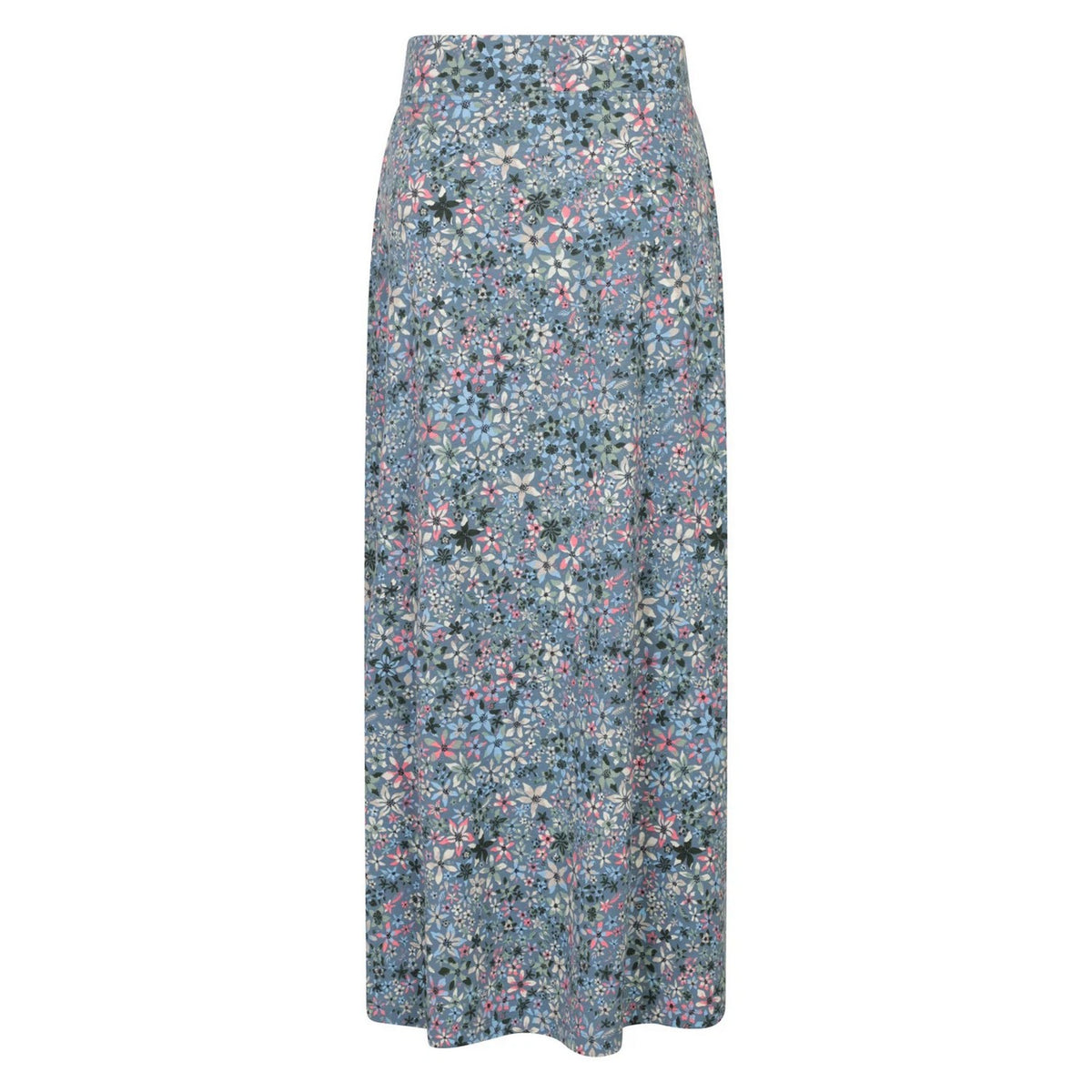 Grey - Back - Mountain Warehouse Womens-Ladies Jersey Maxi Skirt