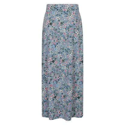 Grey - Back - Mountain Warehouse Womens-Ladies Jersey Maxi Skirt