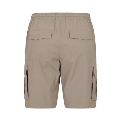 Beige - Back - Mountain Warehouse Mens Everyday Cargo Shorts