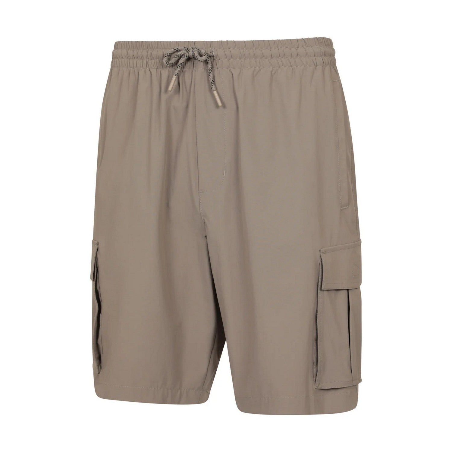 Beige - Side - Mountain Warehouse Mens Everyday Cargo Shorts