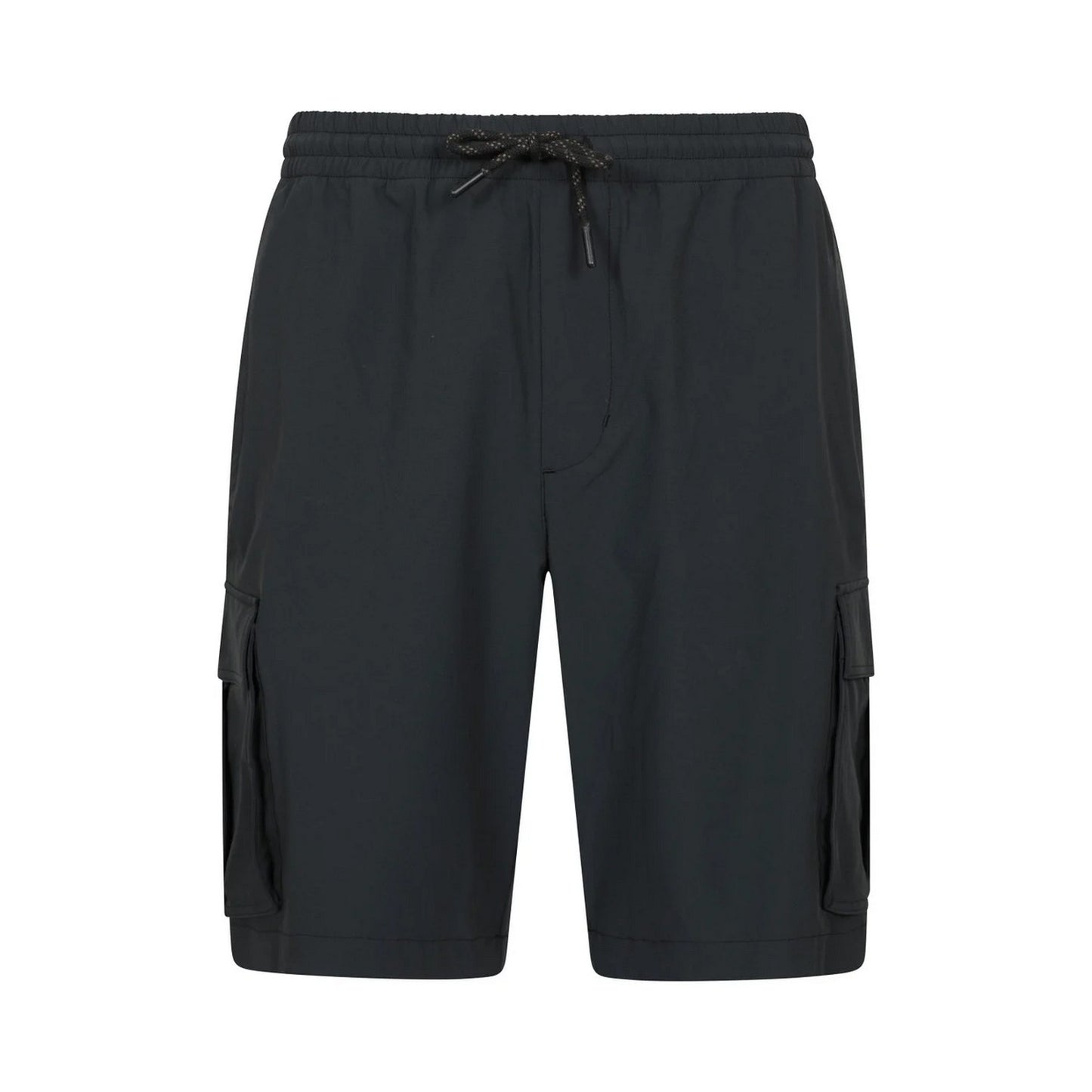 Black - Front - Mountain Warehouse Mens Everyday Cargo Shorts
