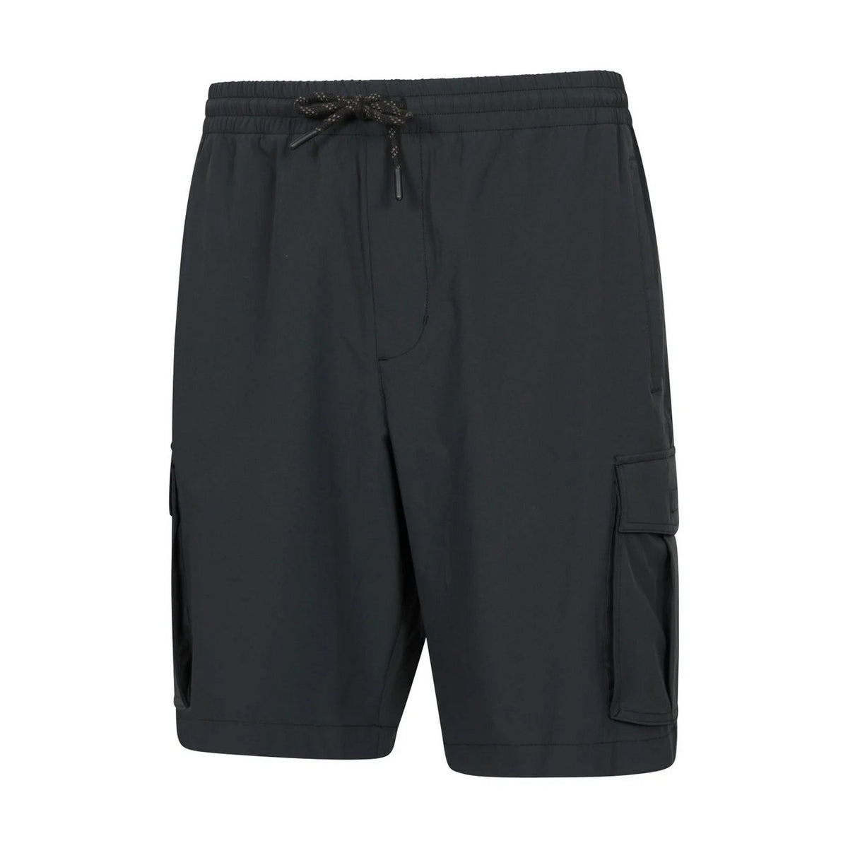 Black - Side - Mountain Warehouse Mens Everyday Cargo Shorts
