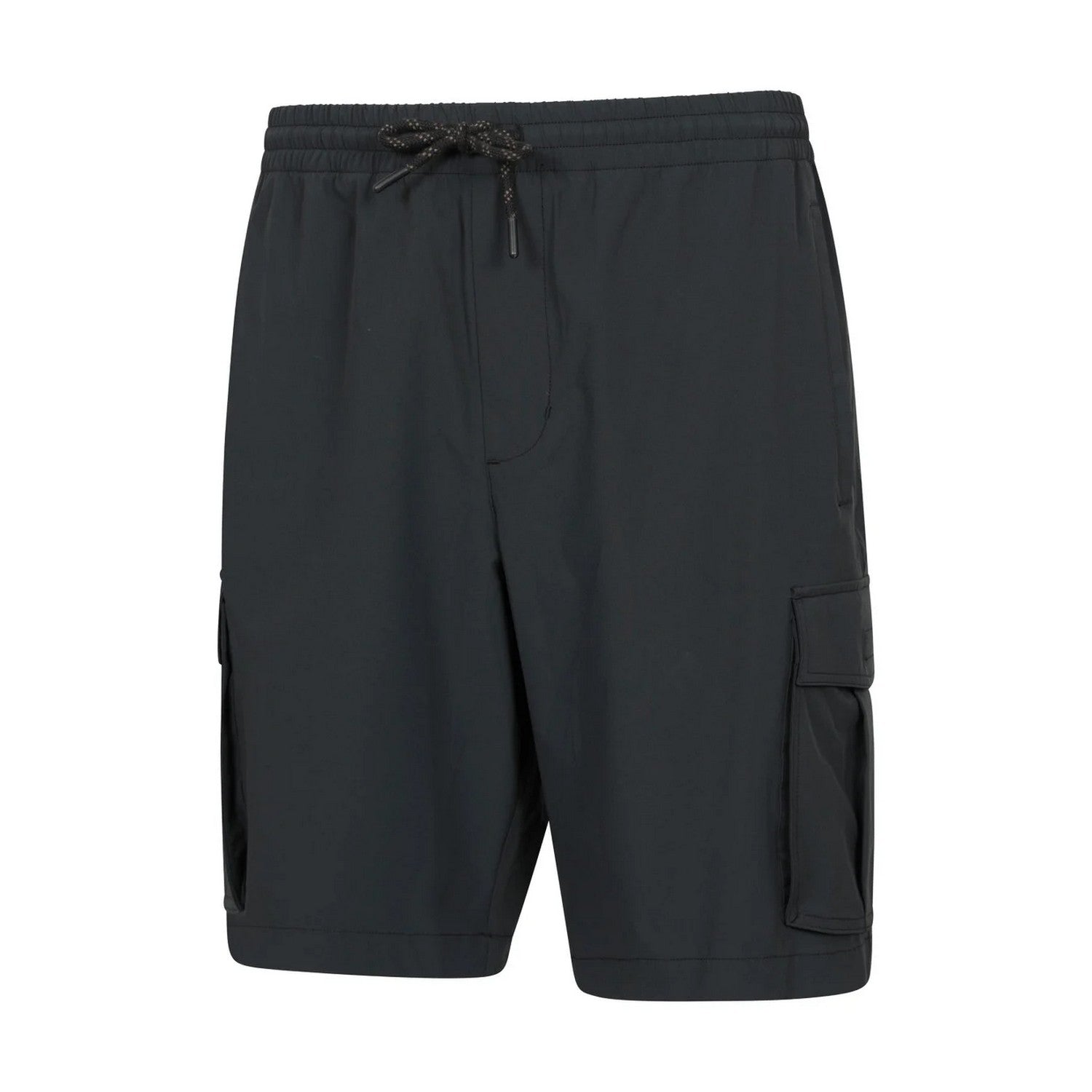 Black - Side - Mountain Warehouse Mens Everyday Cargo Shorts