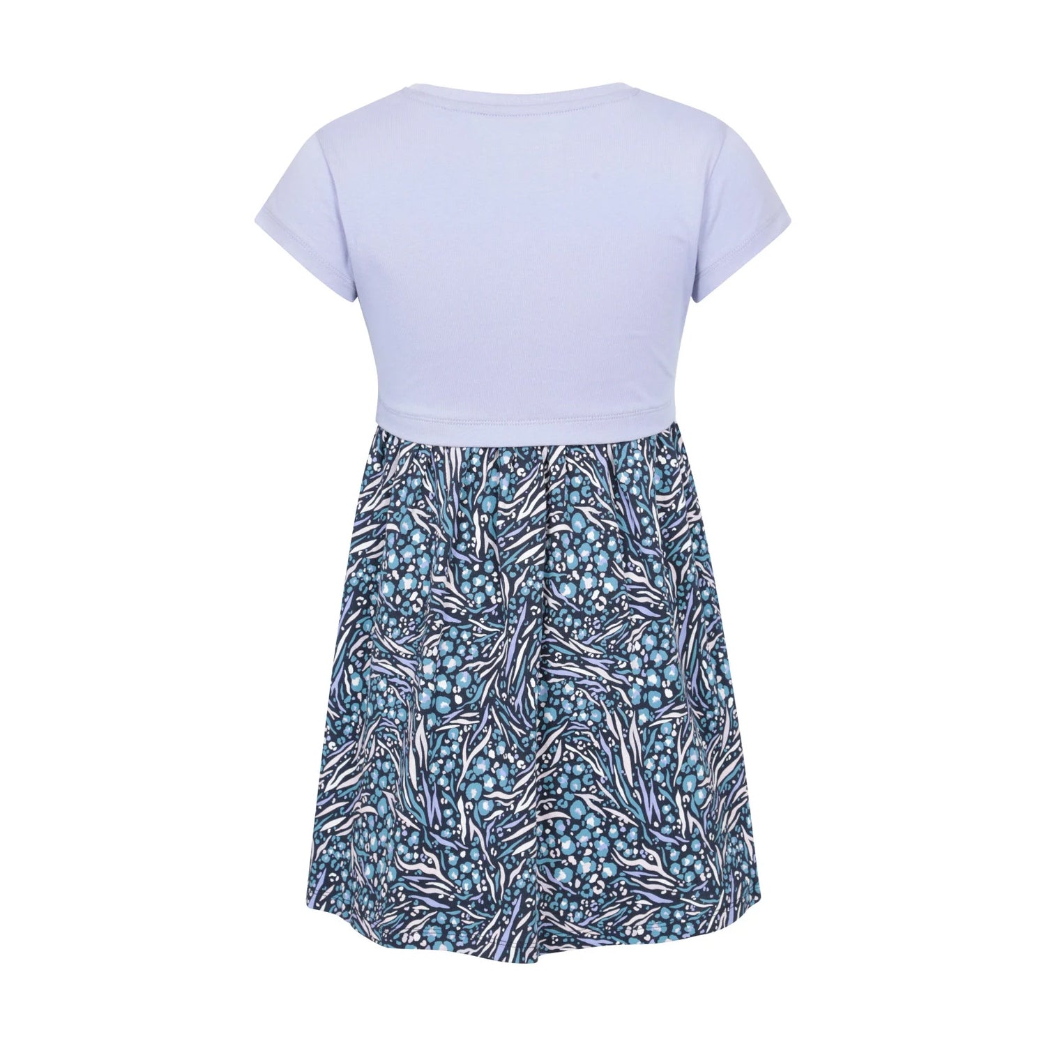 Purple - Back - Mountain Warehouse Girls Petal Abstract Midi Dress