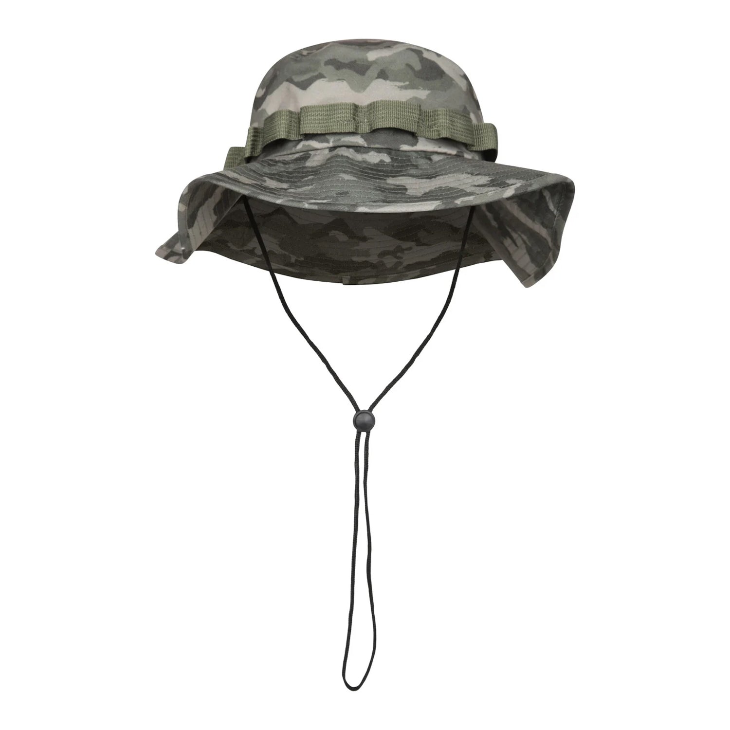 Light Khaki Camo - Side - Mountain Warehouse Mens Camouflage Wide Brim Hat