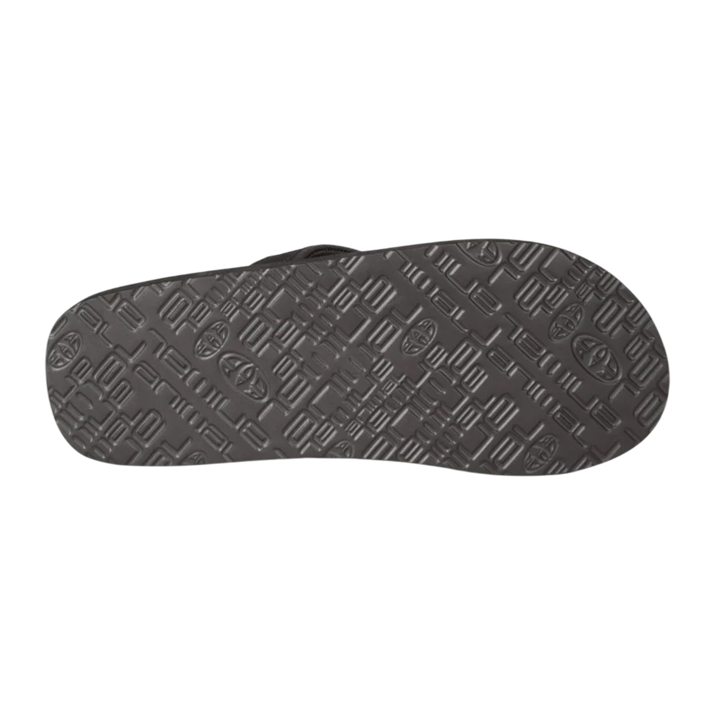 Dark Green - Side - Animal Mens Jekyl Leaves Logo Flip Flops