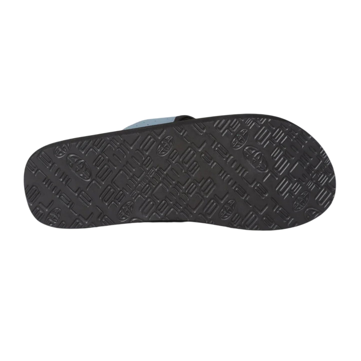 Dark Khaki - Side - Animal Mens Jekyl Leaves Logo Flip Flops