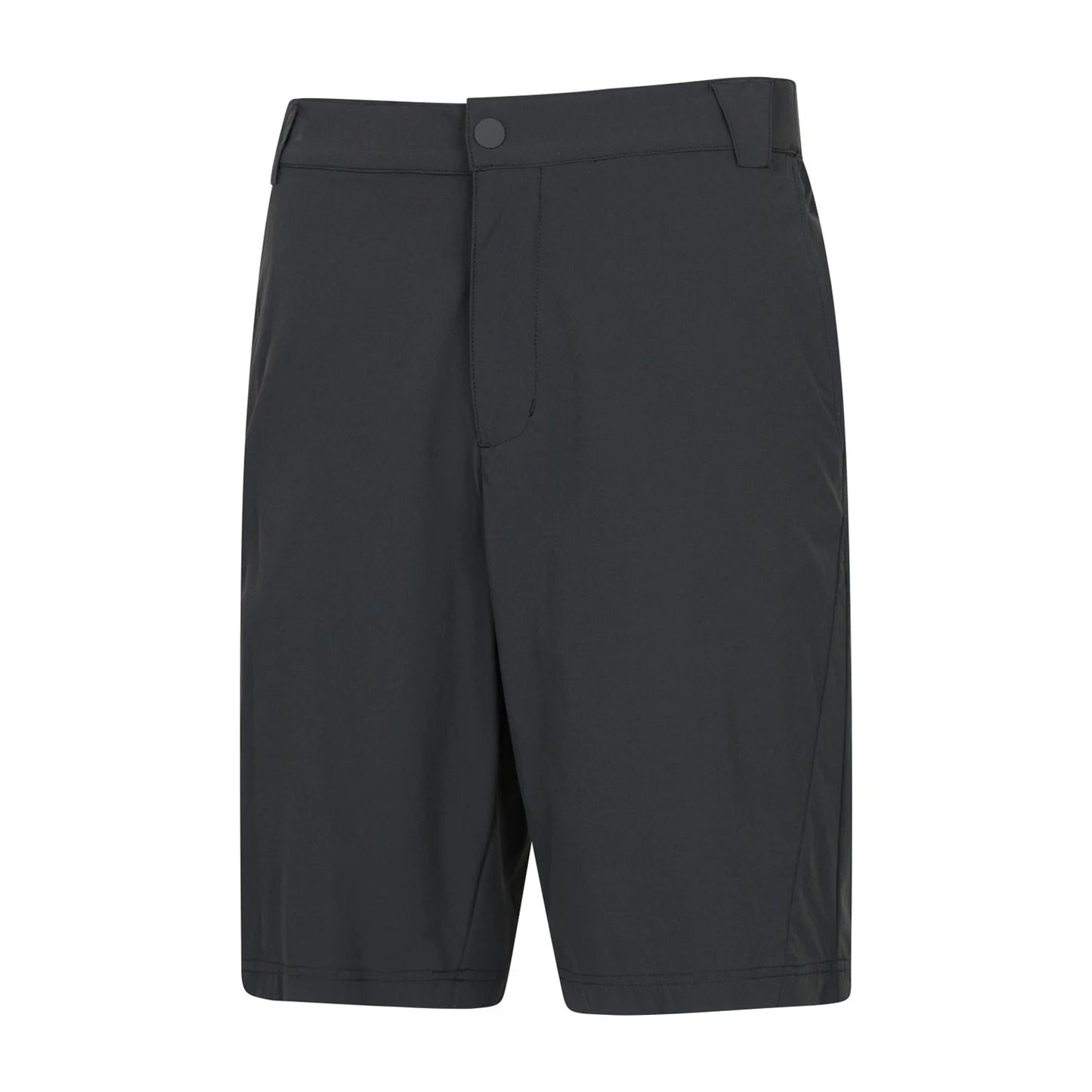 Black - Front - Mountain Warehouse Mens Wander Packaway Shorts