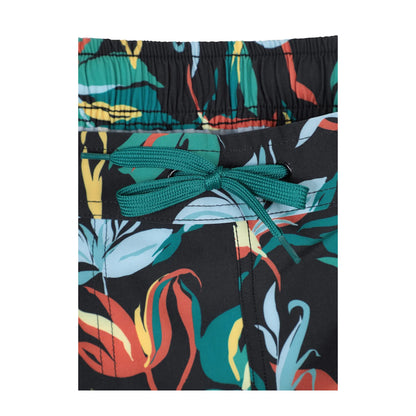 Black - Lifestyle - Mountain Warehouse Womens-Ladies Patterned Stretch Flowers Boardshorts