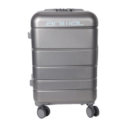 Grey - Front - Animal Travel 80L Suitcase