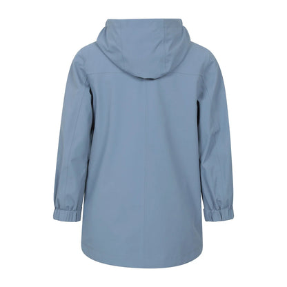 Blue - Back - Mountain Warehouse Childrens-Kids April Waterproof Jacket