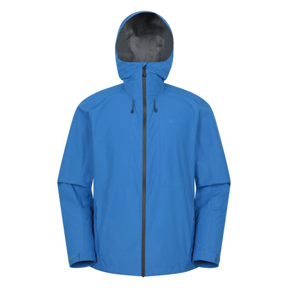 Cobalt - Front - Mountain Warehouse Mens Aerovent 2.5 Layer Stretch Waterproof Jacket