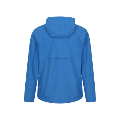 Cobalt - Back - Mountain Warehouse Mens Aerovent 2.5 Layer Stretch Waterproof Jacket